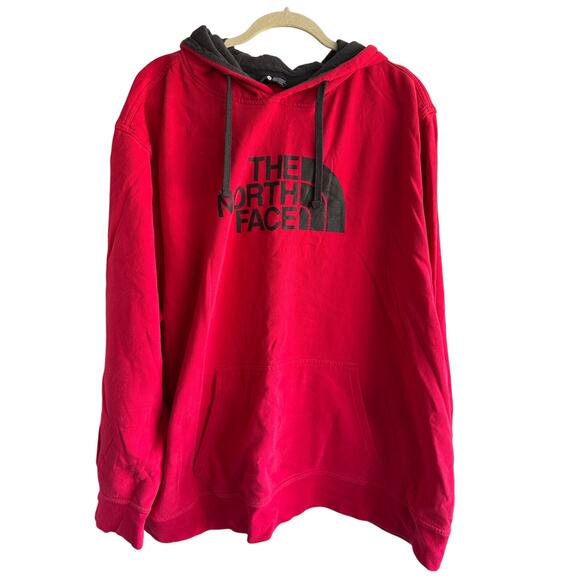 The North Face Red Logo Pullover Hoodie Men’s 4X - Picture 3 of 6